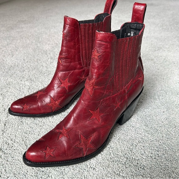 Old Gringo Red Star Ankle Boots - Picture 5 of 15